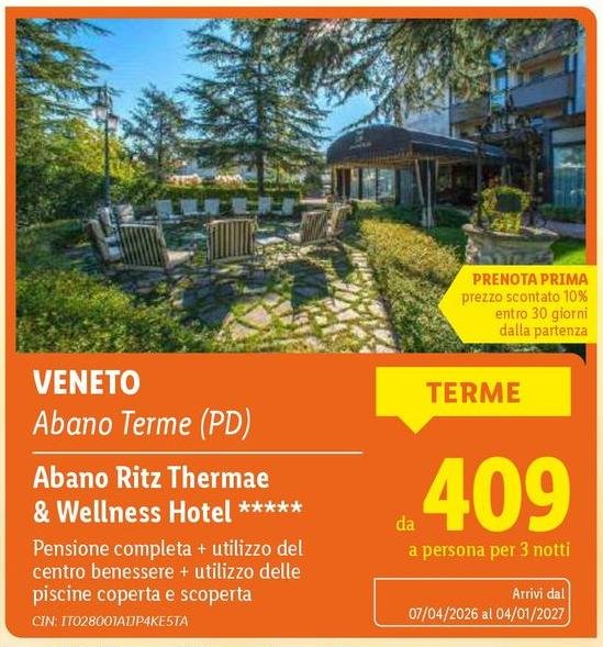 Abano Ritz Thermae & Wellness Hotel