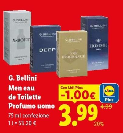 Bellini - Men Eau De Toilette Profumo Uomo