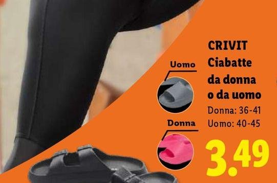 Crivit - Ciabatte Da Donna O Da Uomo