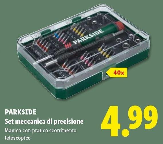 Parkside - Set Mecanica Di Precisione