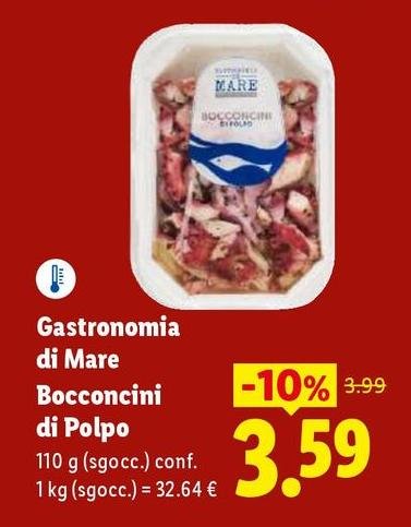 Gastronomia Di Mare - Bocconcini Di Polpo