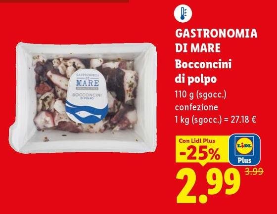 Gastronomia Di Mare - Bocconcini Di Polpo