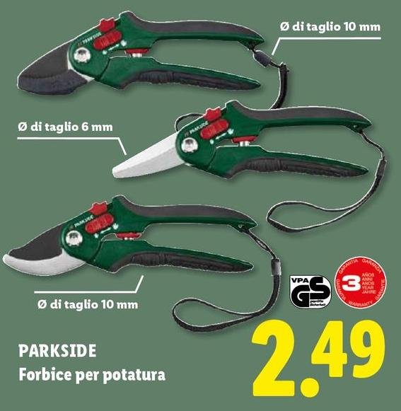 Parkside - Forbice Per Potatura