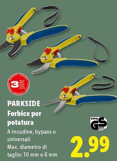 Parkside - Forbice Per Potatura
