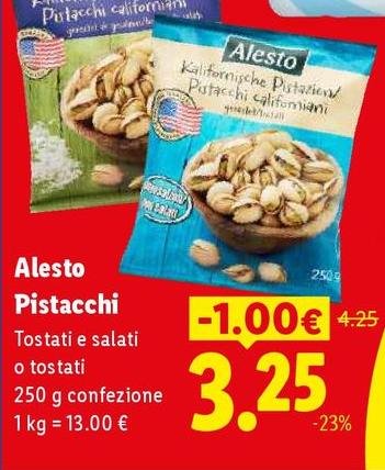 Alesto - Pistacchi