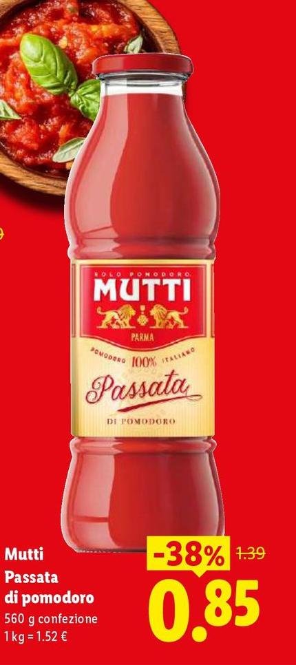 Mutti - Passata Di Pomodoro