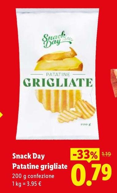 Snack Day - Patatine Grigliate