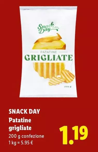 Snack Day - Patatine Grigliate