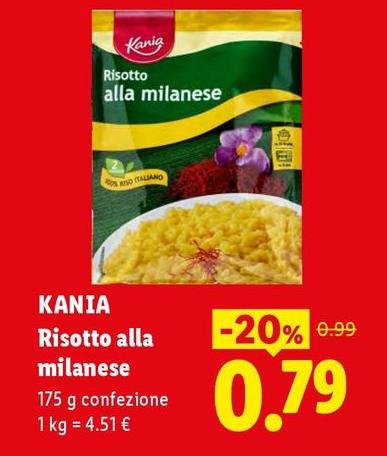 Kania - Risotto Alla Milanese