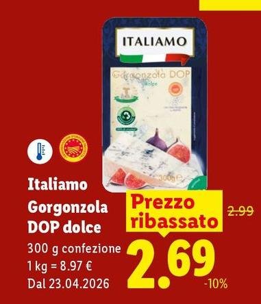 Italiamo - Gorgonzola DOP Dolce