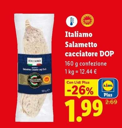 Italiamo - Salametto Cacciatore DOP