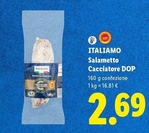 Italiamo - Salametto Cacciatore DOP
