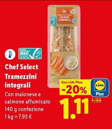 Chef Select - Tramezzini Integrali