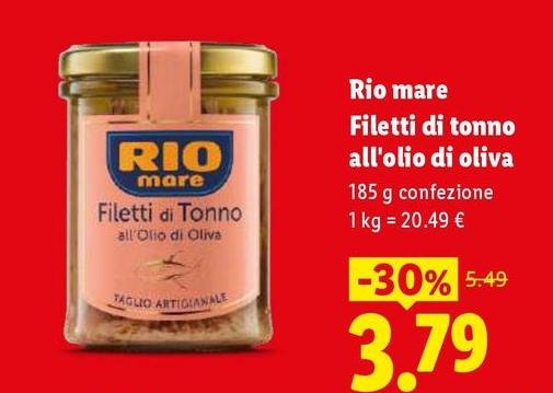 Rio Mare - Filetti Di Tonno All'Olio Di Oliva