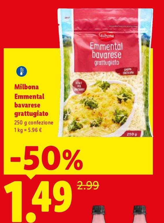 Milbona - Emmental Bavarese Grattugiato