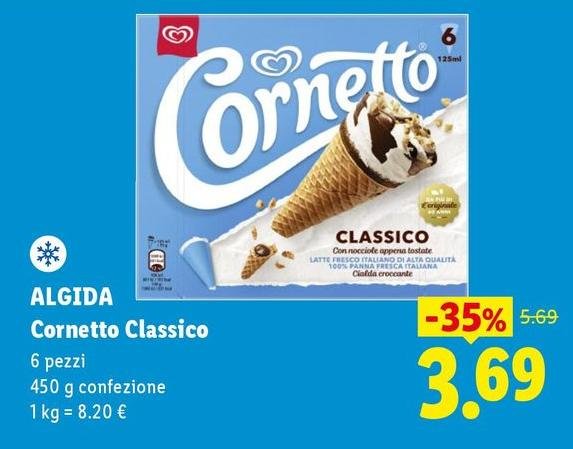 Algida - Cornetto Classico