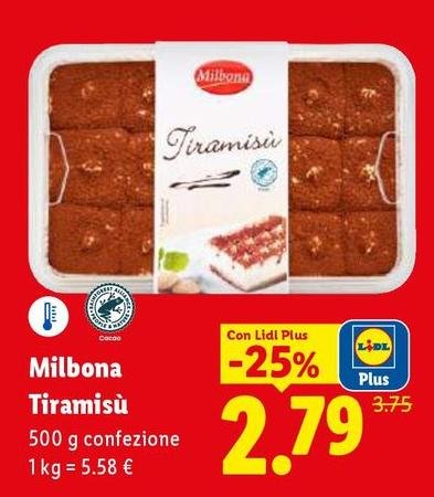 Milbona - Tiramisu