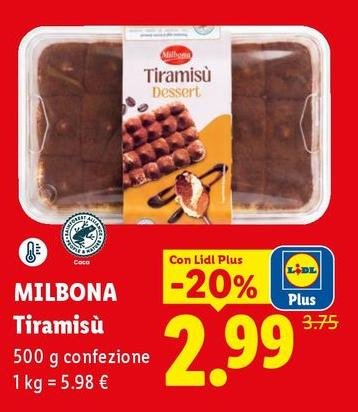 Milbona - Tiramisu