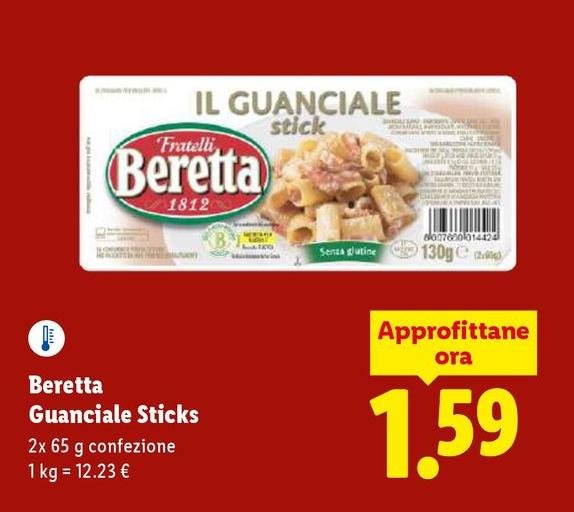 Beretta - Guanciale Sticks