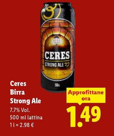 Ceres - Birra Strong Ale