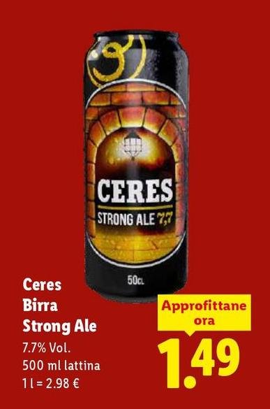 Ceres - Birra Strong Ale