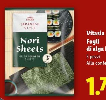 Vitasia - Fogli Di Alga Nori