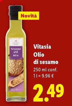 Vitasia - Olio Di Sesamo