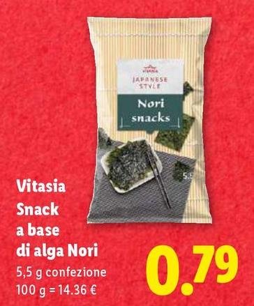 Vitasia - Snack A Base Di Alga Nori