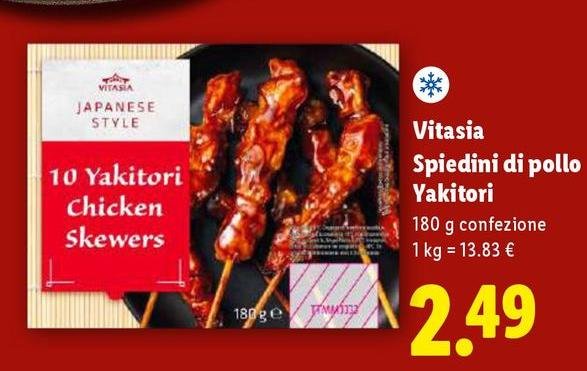 Vitasia - Spiedini Di Pollo Yakitori
