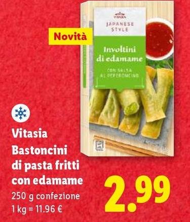 Vitasia - Bastoncini Di Pasta Fritti Con Edamame