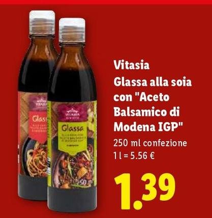 Vitasia - Glassa Alla Soia Con "Aceto Balsamico Di Modena IGP"