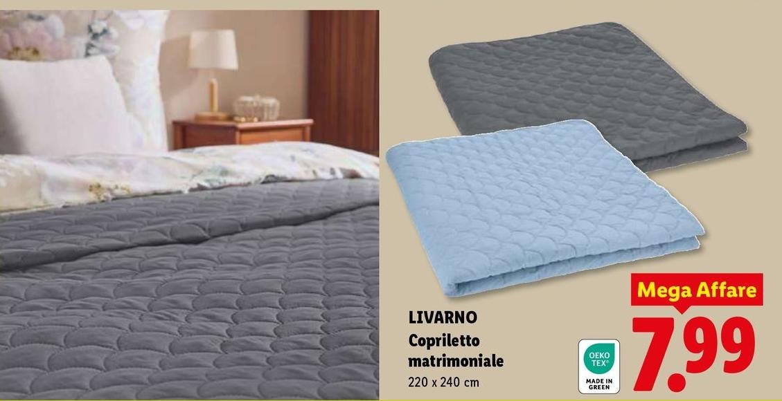 Livarno - Copriletto Matrimoniale