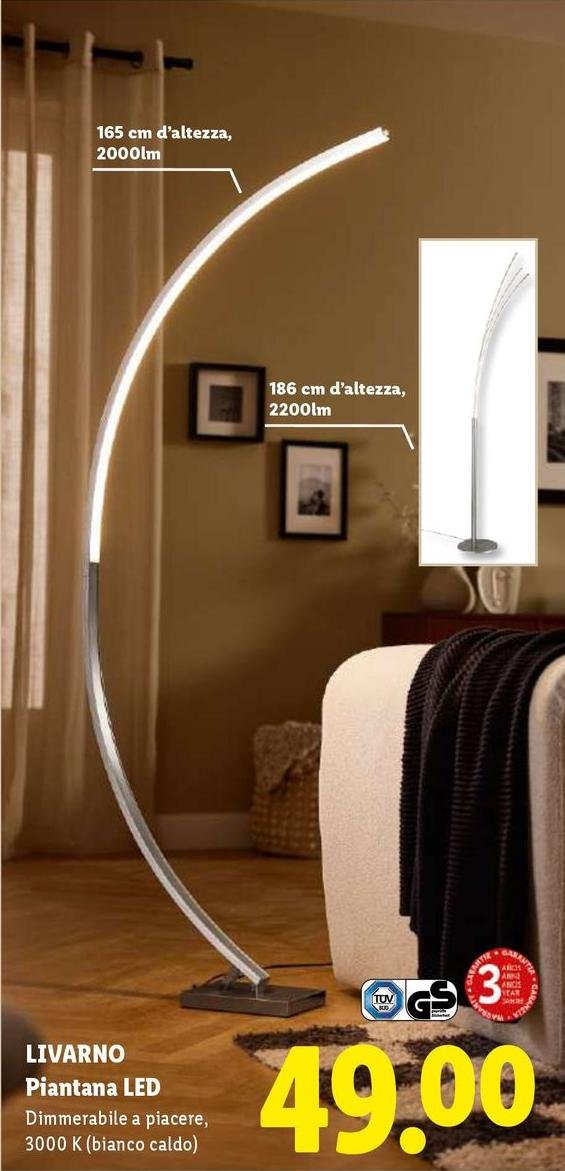 Livarno - Piantana Led