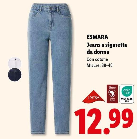 Esmara - Jeans A Sigaretta Da Donna