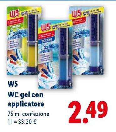 W5 - Wc Gel Con Applicatore