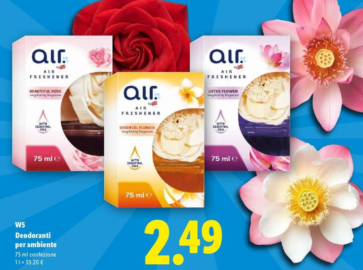W5 - Deodoranti Per Ambiente