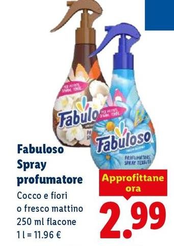 Fabuloso - Spray Profumatore