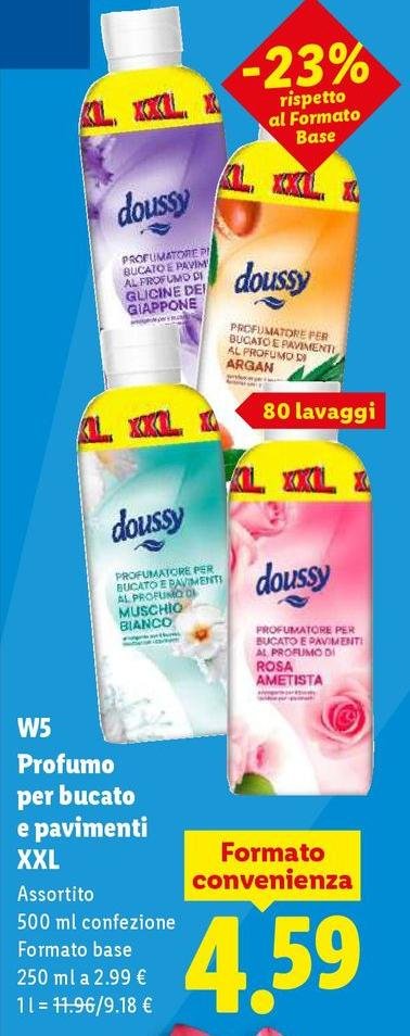 W5 - Profumo Per Bucato E Pavimenti Xxl