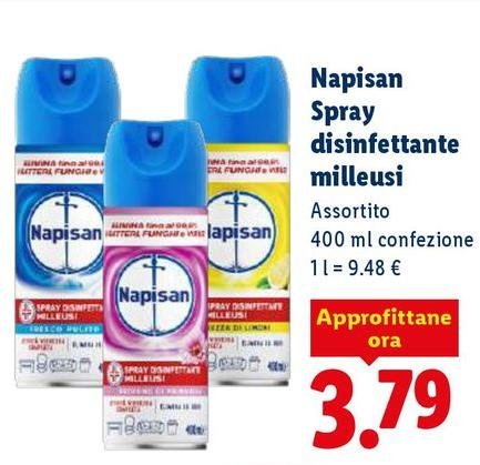 Napisan - Spray Disinfettante Milleusi