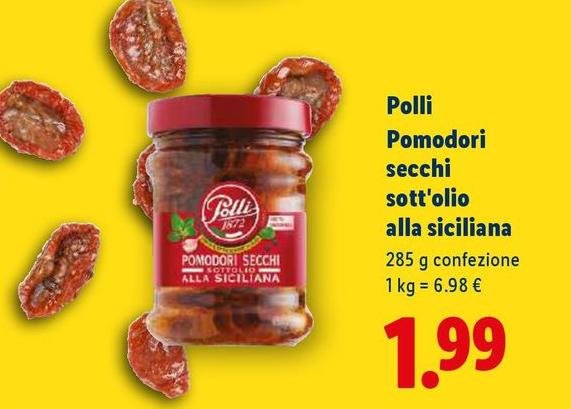 Polli - Pomodori Secchi Sott'Olio Alla Siciliana