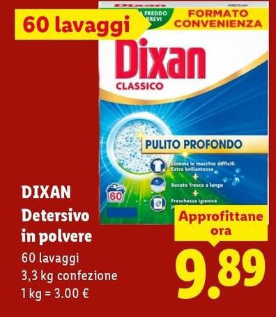 Dixan - Detersivo In Polvere
