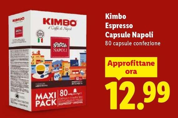 Kimbo - Espresso Capsule Napoli