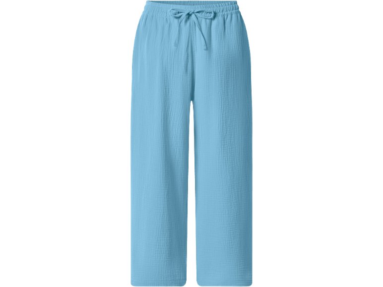 Pantaloni in mussola da donna