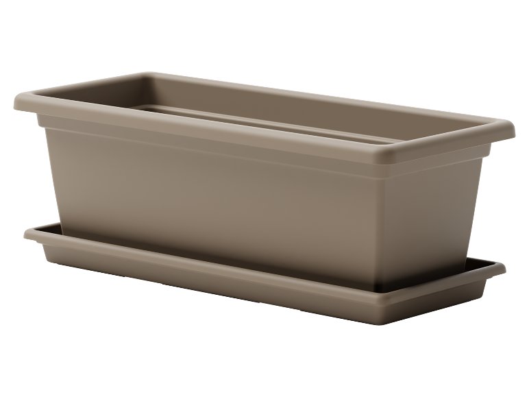 Fioriera con sottovaso, 40 cm