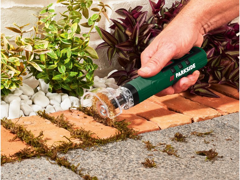 Spazzola rimuovi erbacce ricaricabile