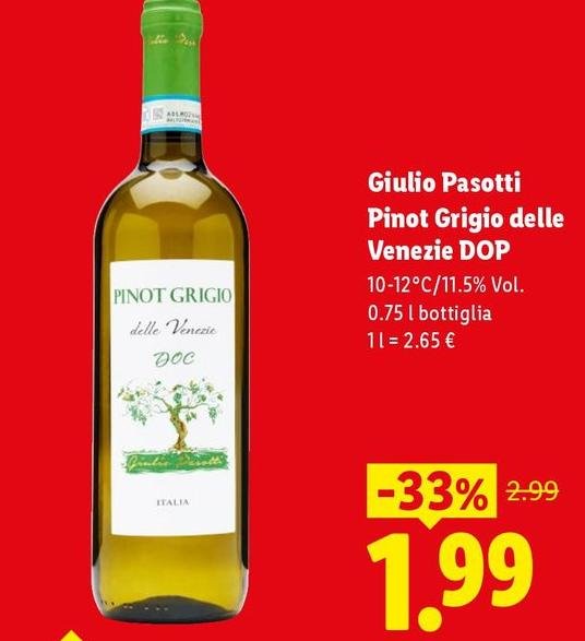 Giulio Pasotti - Pinot Grigio Delle Venezie DOP