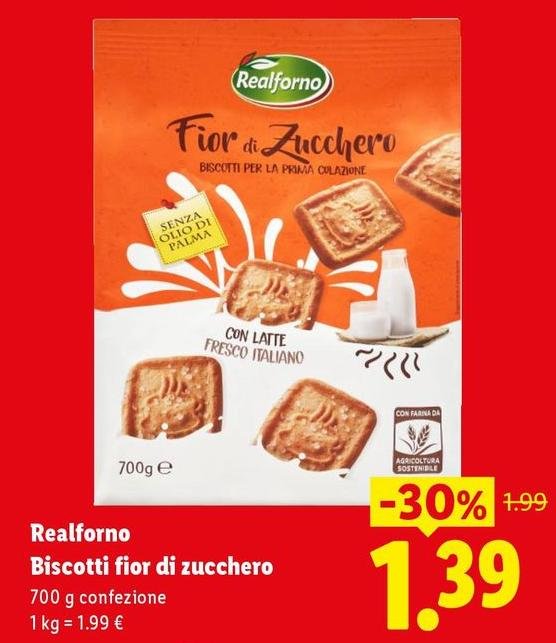 Realforno - Biscotti Fior Di Zucchero