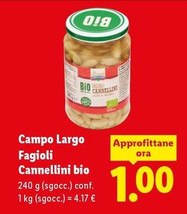 Campo Largo - Fagioli Cannellini Bio
