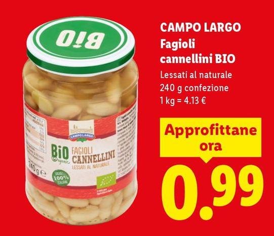 Campo Largo - Fagioli Cannellini Bio