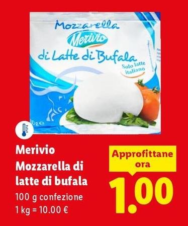 Merivio - Mozzarella Di Latte Di Bufala